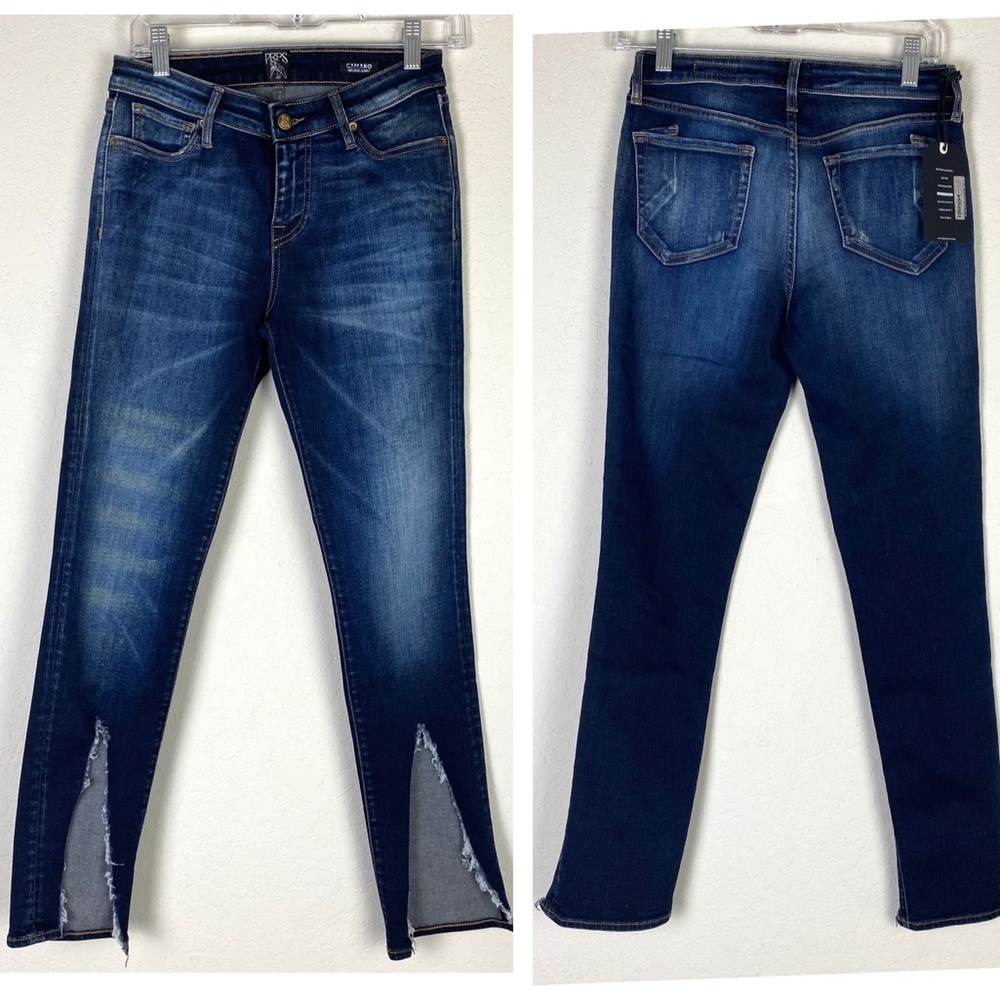 NWT PRPS Camaro Mid Rise Denim Skinny Jeans 27
